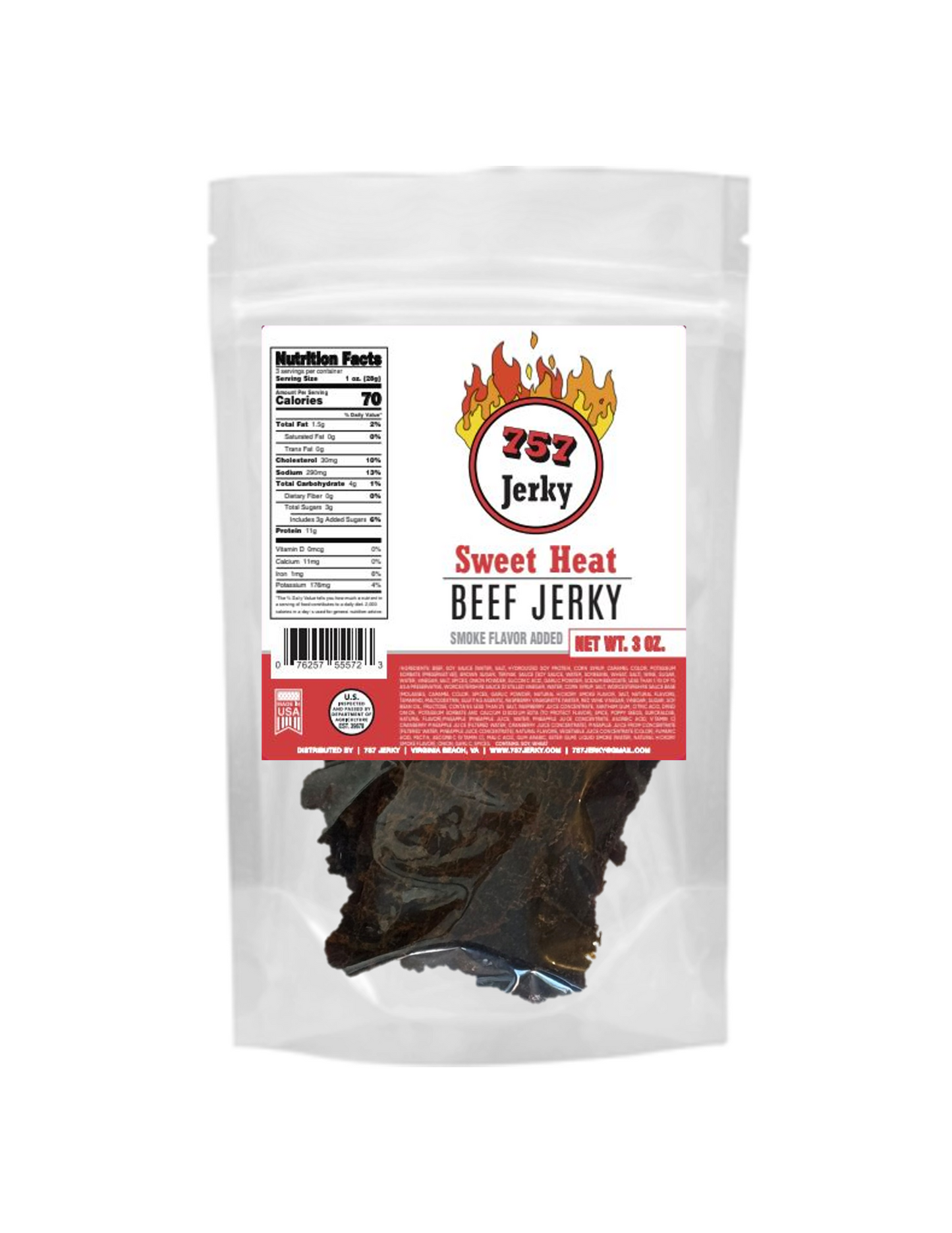 Sweet Heat Beef Jerky